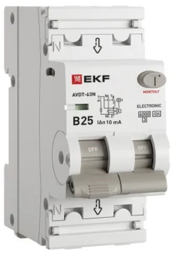 Автомат дифференциальный EKF D63N26EA25B10 150534