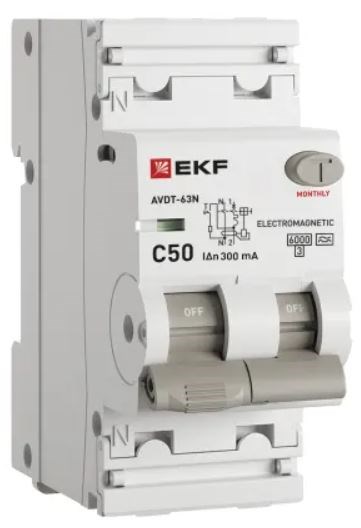 Автомат дифференциальный EKF D63N26MA50C300 150537