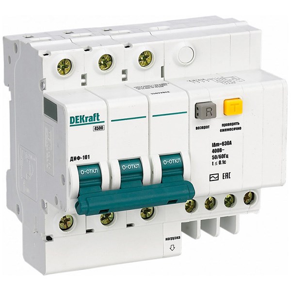 Автомат дифференциальный DEKraft 15066DEK 150543