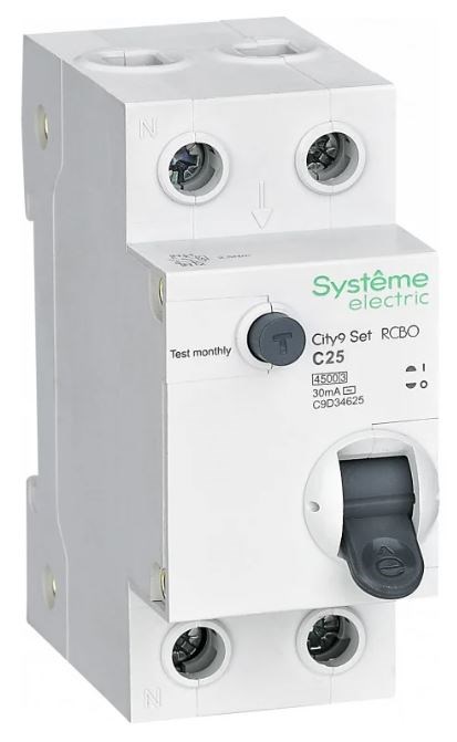 Автомат дифференциальный Systeme Electric C9D34625 150636