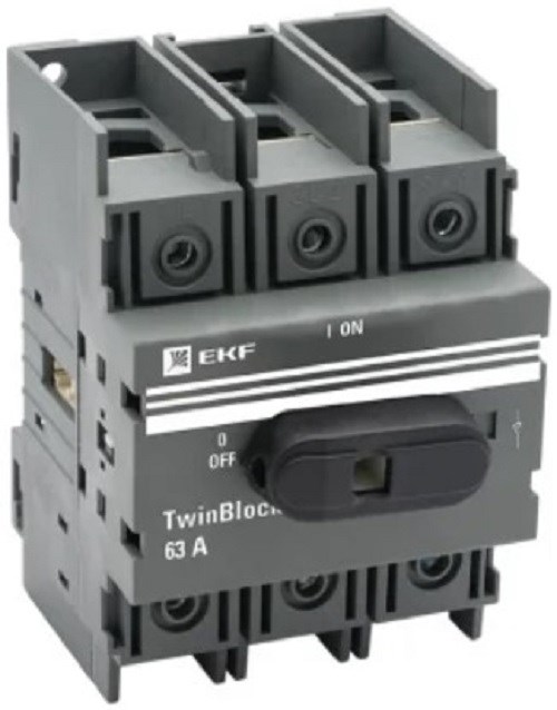 Рубильник  EKF tb-63-3p-f 150988