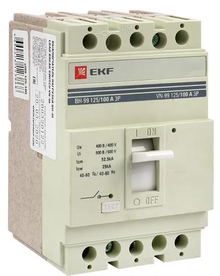 Рубильник  EKF sl99-125-100 151009