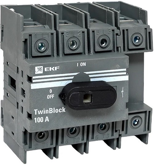 Рубильник  EKF tb-100-4p-f 151040