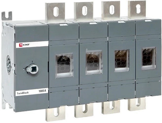 Рубильник  EKF tb-s-1000-4p 151157