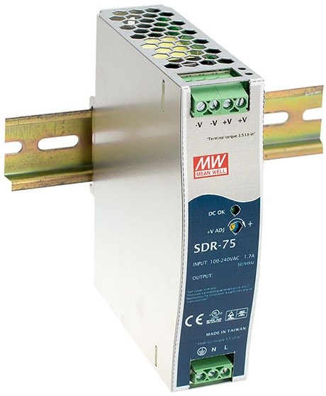 Преобразователь AC-DC сетевой Mean Well SDR-75-24 151194