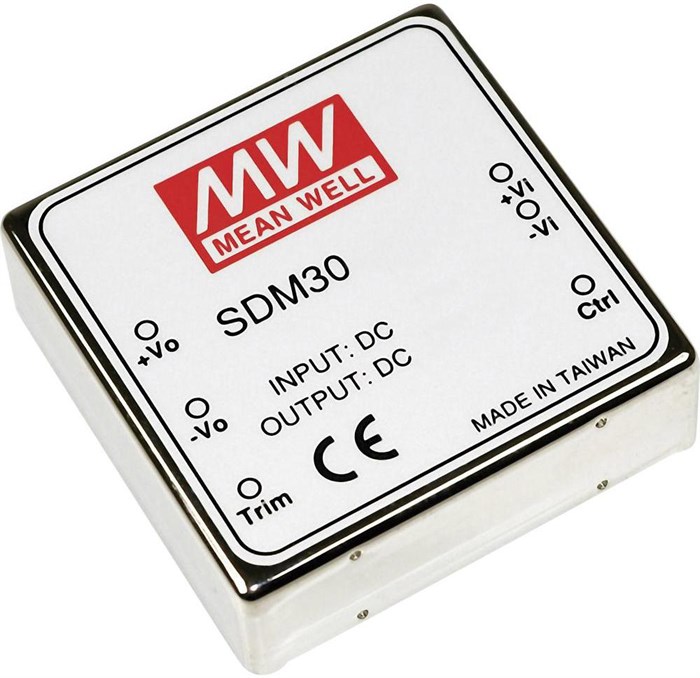 Преобразователь DC-DC модульный Mean Well SDM30-12S12 151200