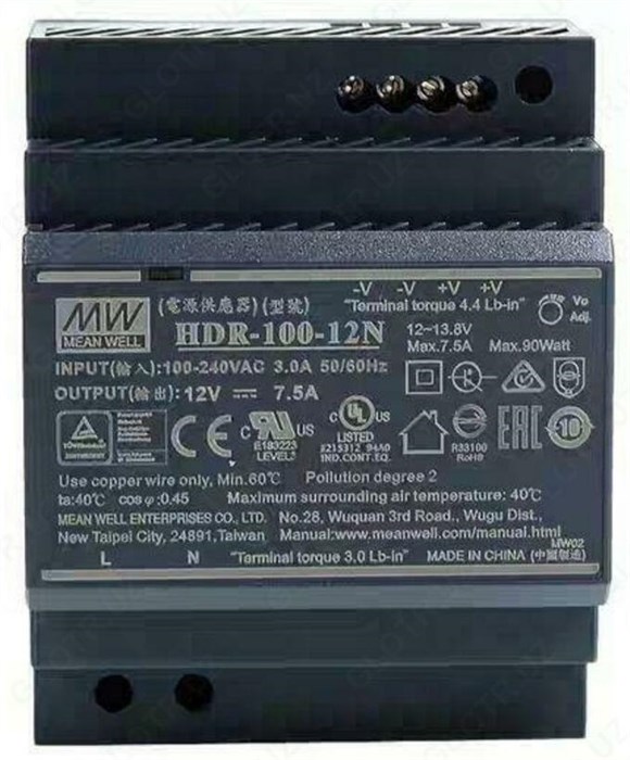 Преобразователь AC-DC сетевой Mean Well HDR-100-12N 151214