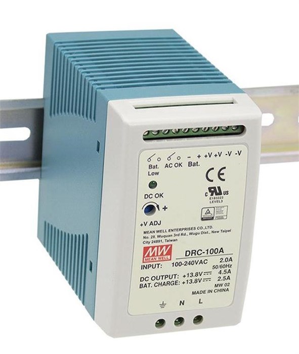 Преобразователь AC-DC сетевой Mean Well DRC-100A 151316