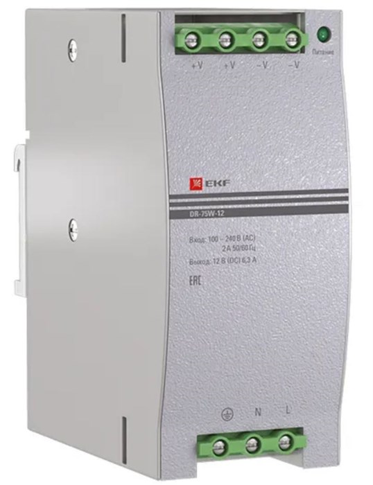 Блок питания  EKF dr-75w-12 151409