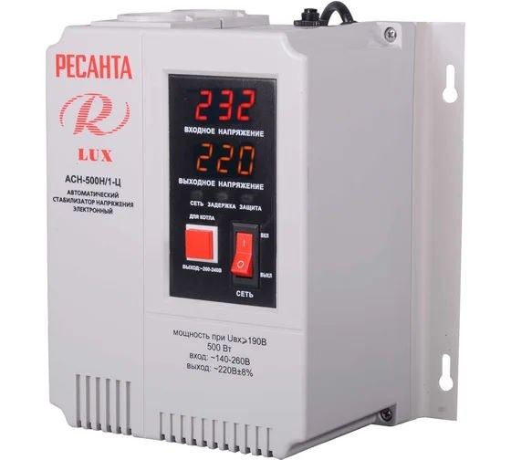 Стабилизатор  Ресанта АСН-500Н/1-Ц 151432