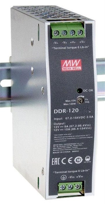 Преобразователь DC-DC модульный Mean Well DDR-120A-48 151459