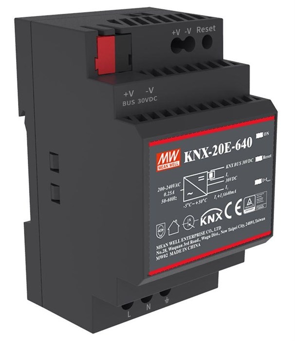 Преобразователь AC-DC сетевой Mean Well KNX-20E-640 151524