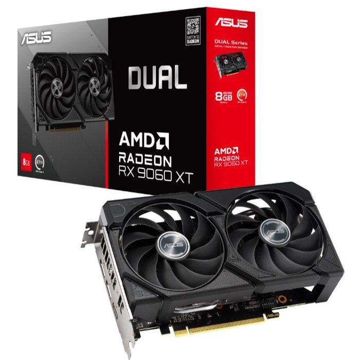 Видеокарта ASUS Radeon RX 9060 XT DUAL (DUAL-RX9060XT-8G) 104535