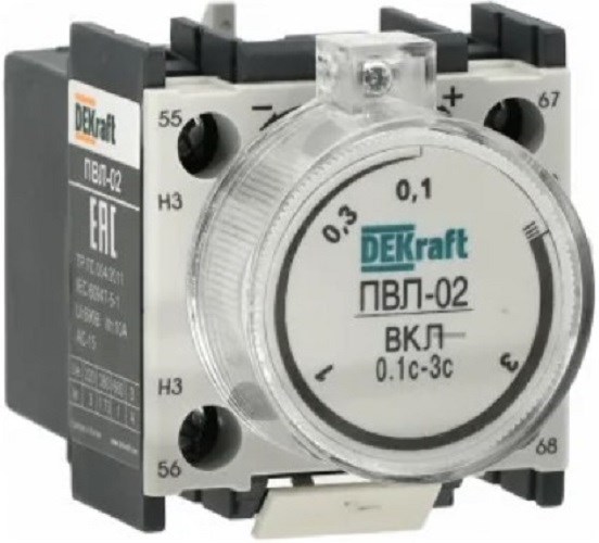 Приставка выдержки времени  DEKraft 22184DEK 151891