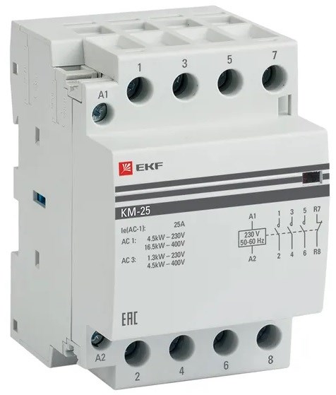 Контактор  EKF km-3-25-31 151939