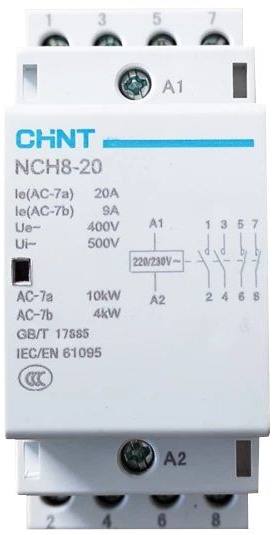 Контактор модульный CHINT 256087 151962