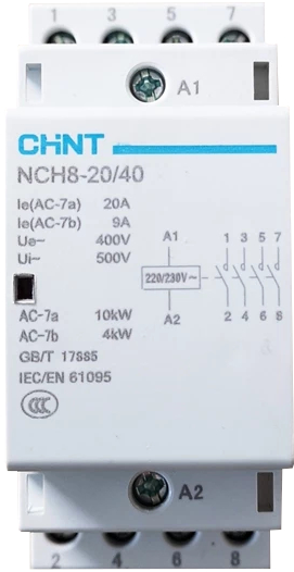 Контактор модульный CHINT 256085 151964