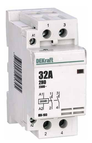 Контактор модульный DEKraft 18071DEK 152037