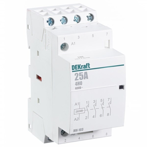Контактор модульный DEKraft 18067DEK 152073