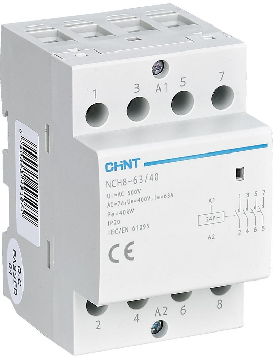 Контактор модульный CHINT 256101 152103