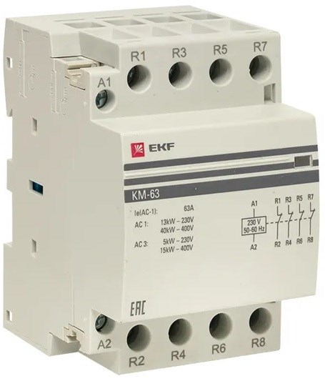Контактор  EKF km-3-63-04 152113