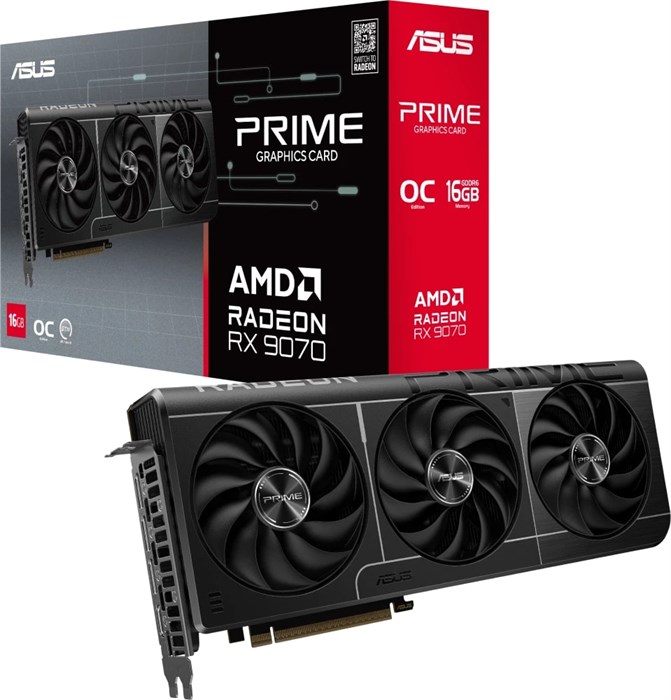 Видеокарта ASUS Radeon RX 9070 PRIME OC (PRIME-RX9070-O16G) 104547