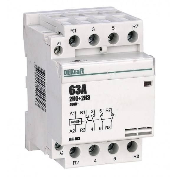 Контактор модульный DEKraft 18090DEK 152167