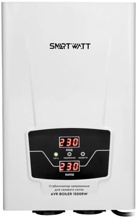 Стабилизатор напряжения SmartWatt AVR BOILER 1500RW 152407