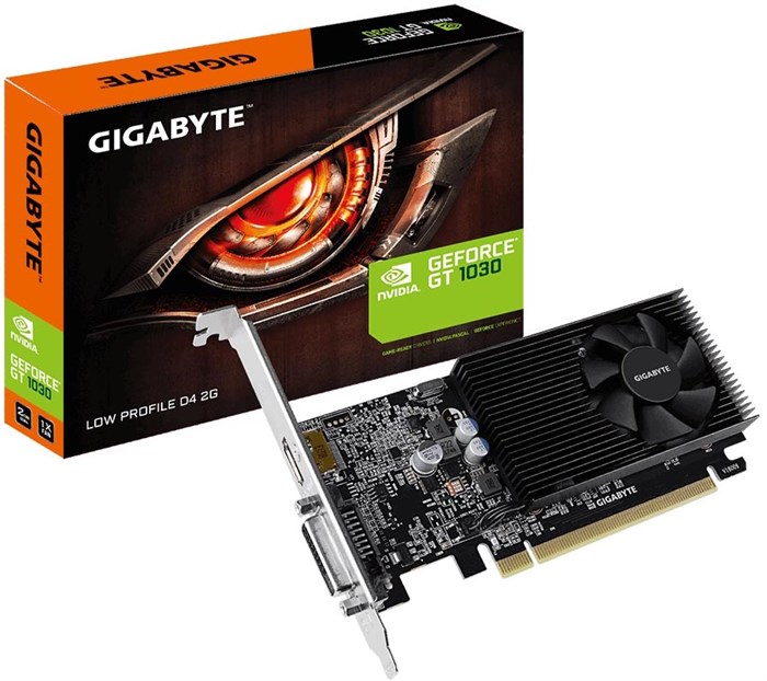 Видеокарта GIGABYTE GeForce GT 1030 (GV-N1030D4-2GL) 104570