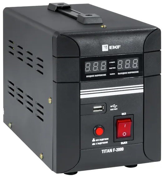 Стабилизатор напряжения  EKF stab-f-2000 152567