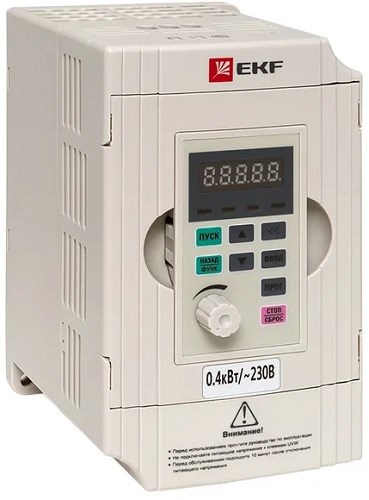 Преобразователь частоты  EKF VT100-0R4-1B 152584