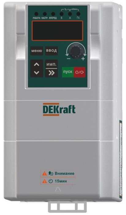 Преобразователь частоты  DEKraft DEKV060G1R5T4B 152606