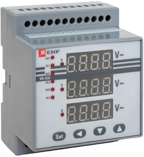 Вольтметр  EKF vd-g33 152779