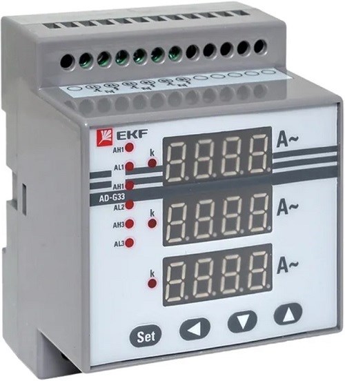 Амперметр  EKF ad-g33 152780