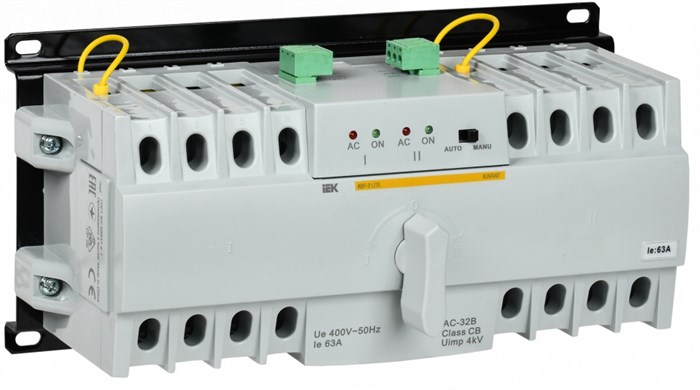 Автоматический ввод резерва  IEK MAT20-063 152826