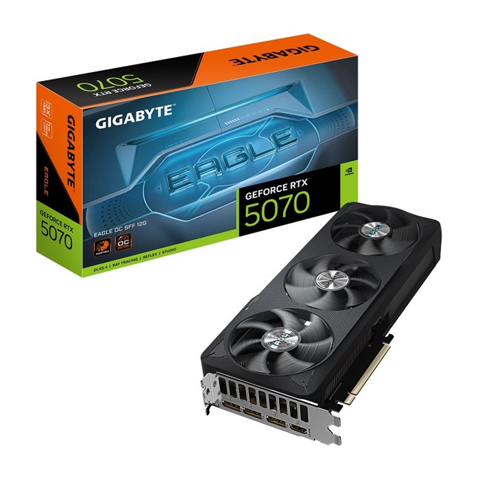 Видеокарта GIGABYTE GeForce RTX 5070 EAGLE OC SFF (GV-N5070EAGLE OC-12GD) 104611