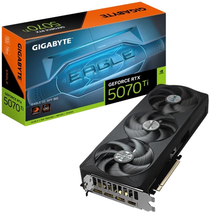 Видеокарта GIGABYTE GeForce RTX 5070 TI EAGLE OC (GV-N507TEAGLE OC-16GD) 104622