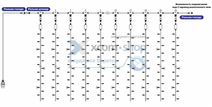 Гирлянда  NEON-NIGHT 235-303-6 153699