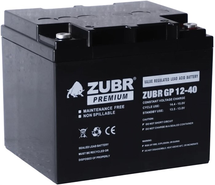 Батарея  ZUBR GP12-40(ZUBR) 100687