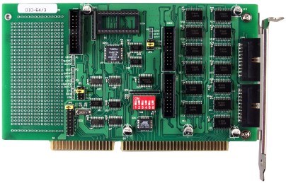 Плата  ICP DAS DIO-64/3 CR 154324