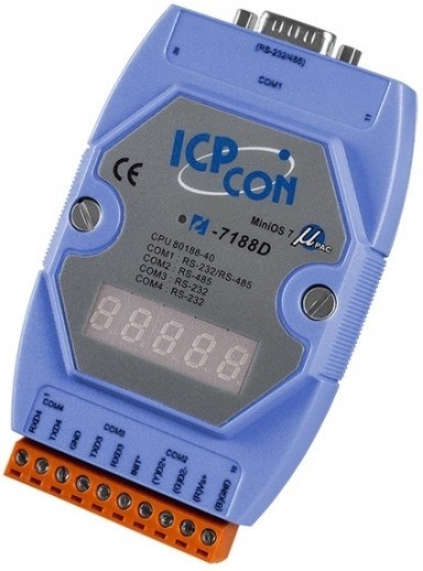 Контроллер  ICP DAS I-7188D/512 CR 154505