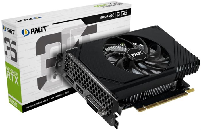 Видеокарта Palit GeForce RTX 3050 StormX (NE63050018JE-1070F) 104676
