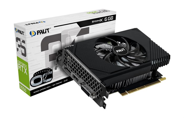 Видеокарта Palit GeForce RTX 3050 StormX OC (NE63050S18JE-1070F) 104677