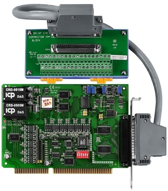 Плата  ICP DAS ISO-AD32H/S 154575