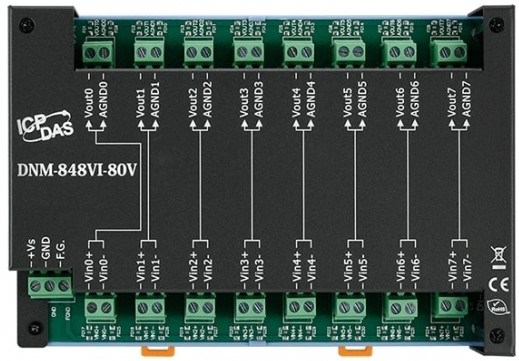 Плата  ICP DAS DN-848VI-80V CR 154580