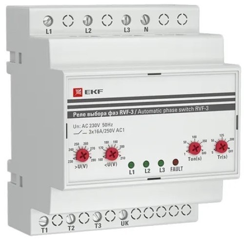 Реле контроля фаз EKF RVF-3 154639