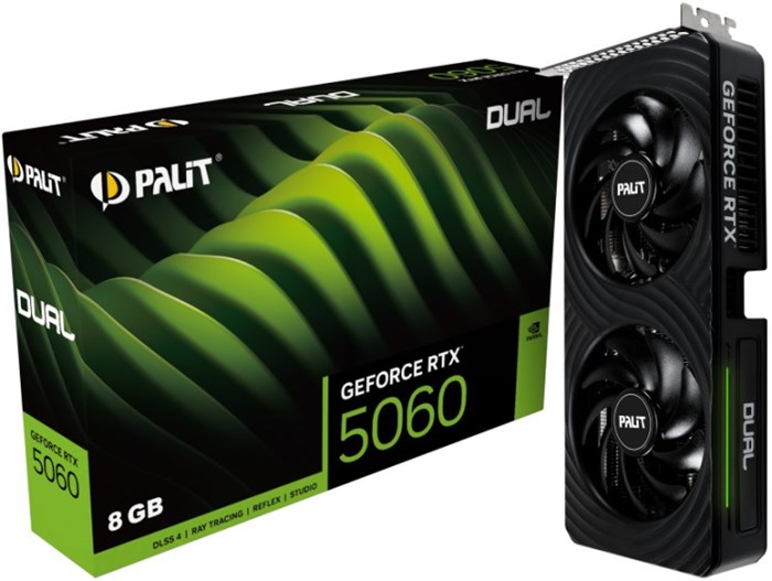 Видеокарта Palit GeForce RTX 5060 DUAL (NE75060019P1-GB2063D) 104682