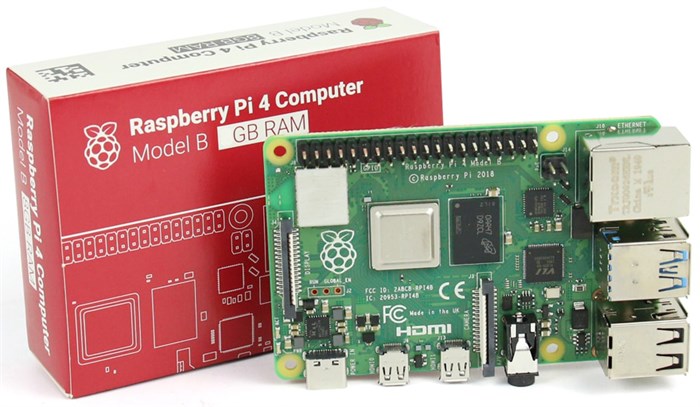 Микрокомпьютер  Raspberry Pi 4 Model B 1GB 154919