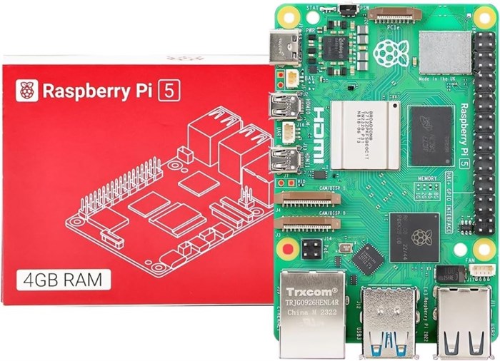 Микрокомпьютер  Raspberry Pi 5 4GB 154931