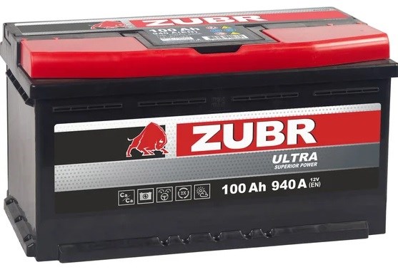 Батарея  ZUBR ZU1001 100704